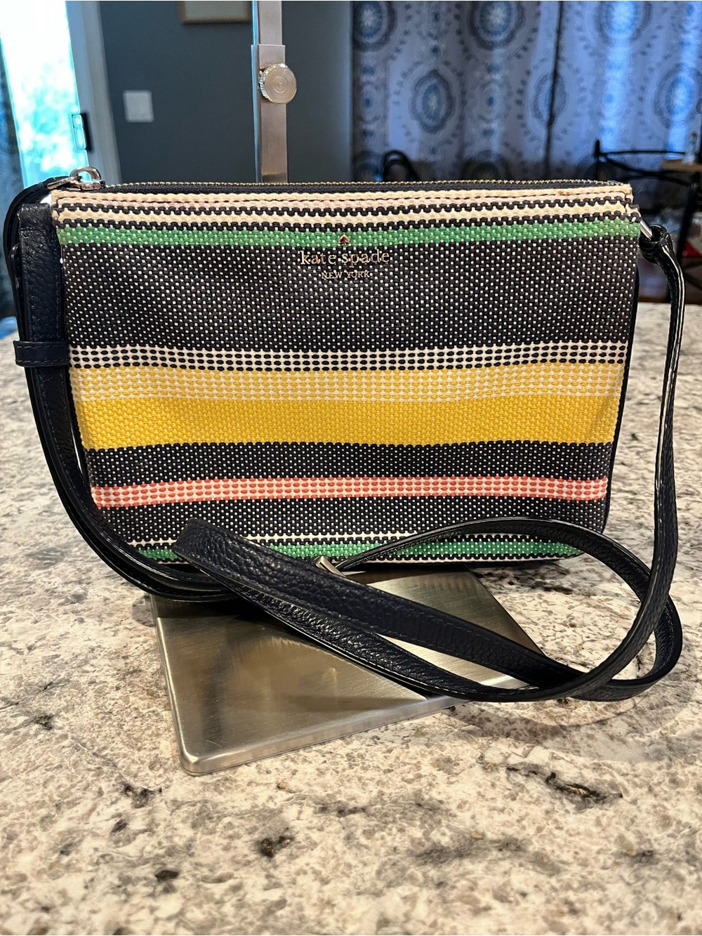 Kate Spade Jackson Boardwalk Triple Gusset Crossbody Bag